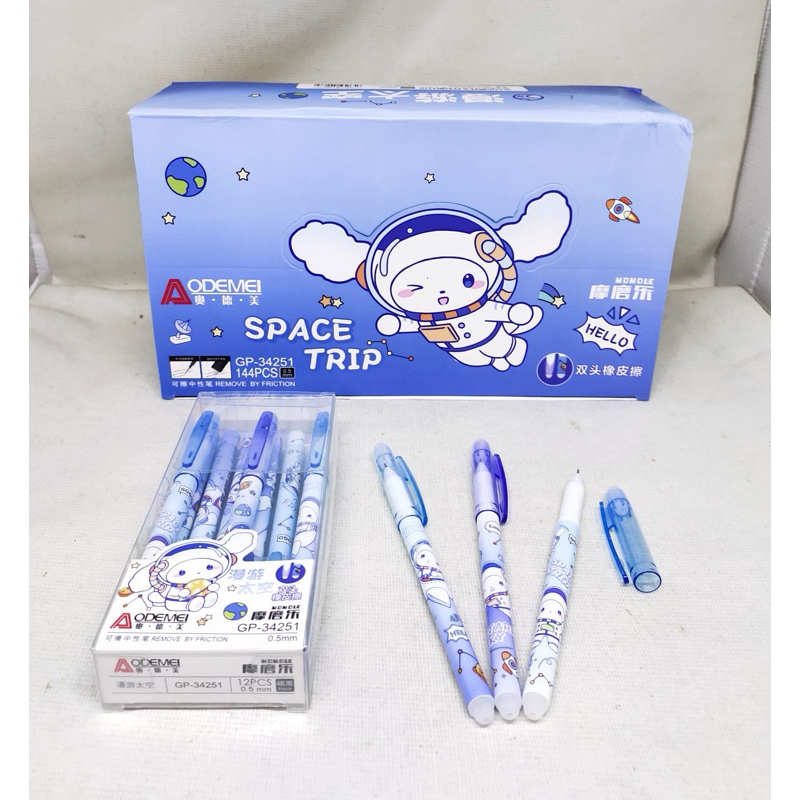 

(12Pc) Pen Bisa Hapus/Pen Gel Hapus/Erasable Pen/Pen Hapus Lucu Fancy LABUBU