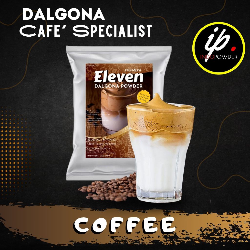 

IP Jakarta - Bubuk DALGONA COFFEE 1Kg anti gagal untuk Cafe dan Usaha Minuman Kekinian