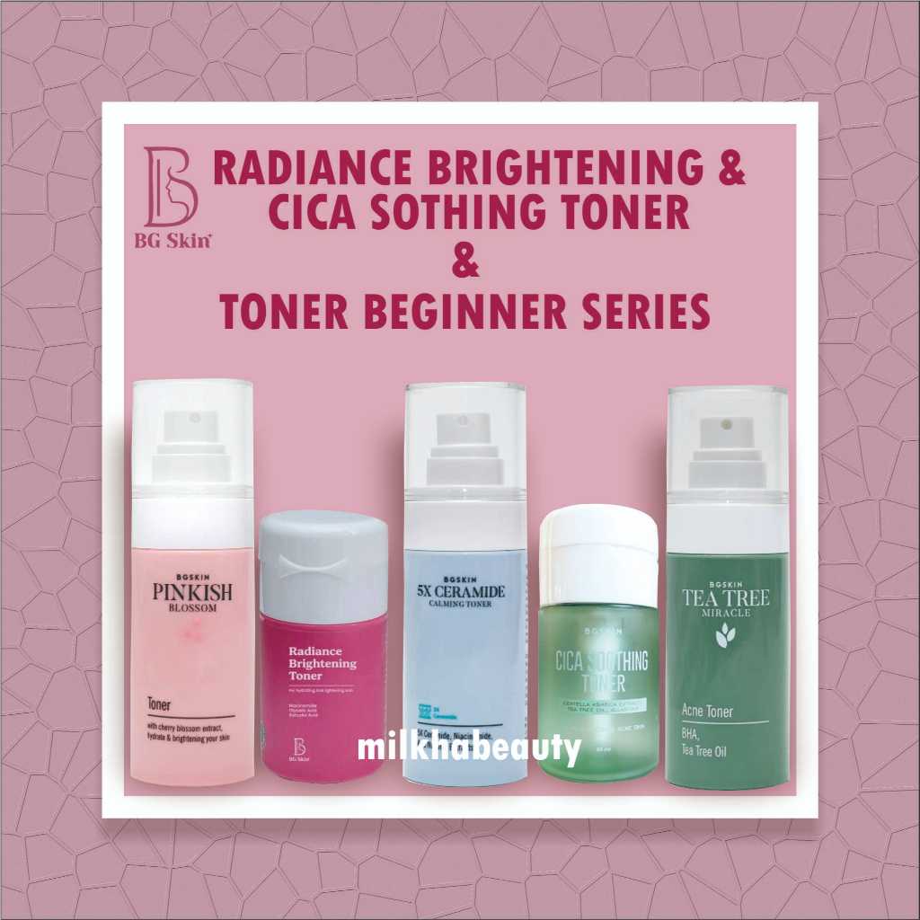 BG Skin Toner All Varian Radiance Toner Pink / Toner Acne / Toner Pinkish