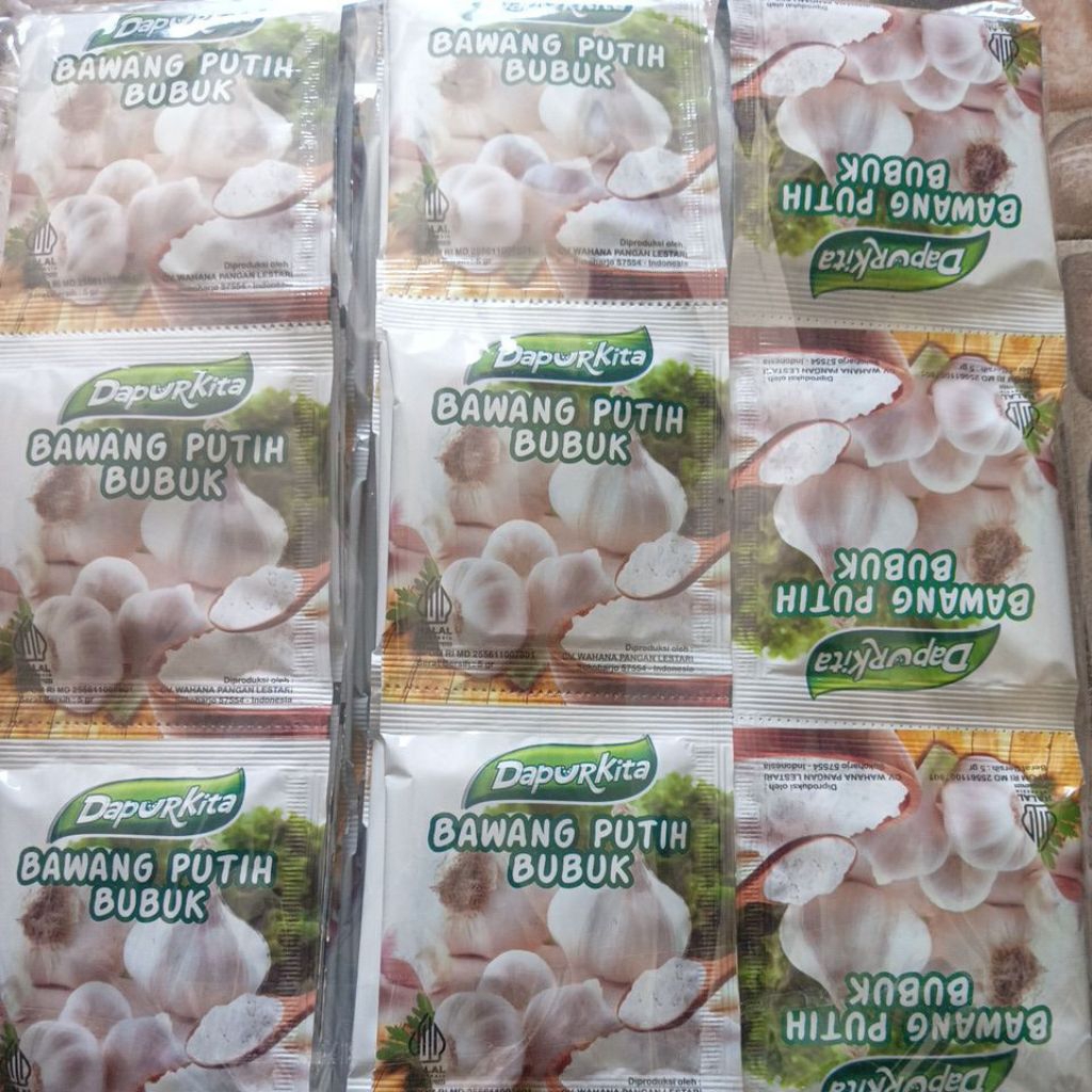 

Bawang Putih Bubuk DapurKita (Renteng)