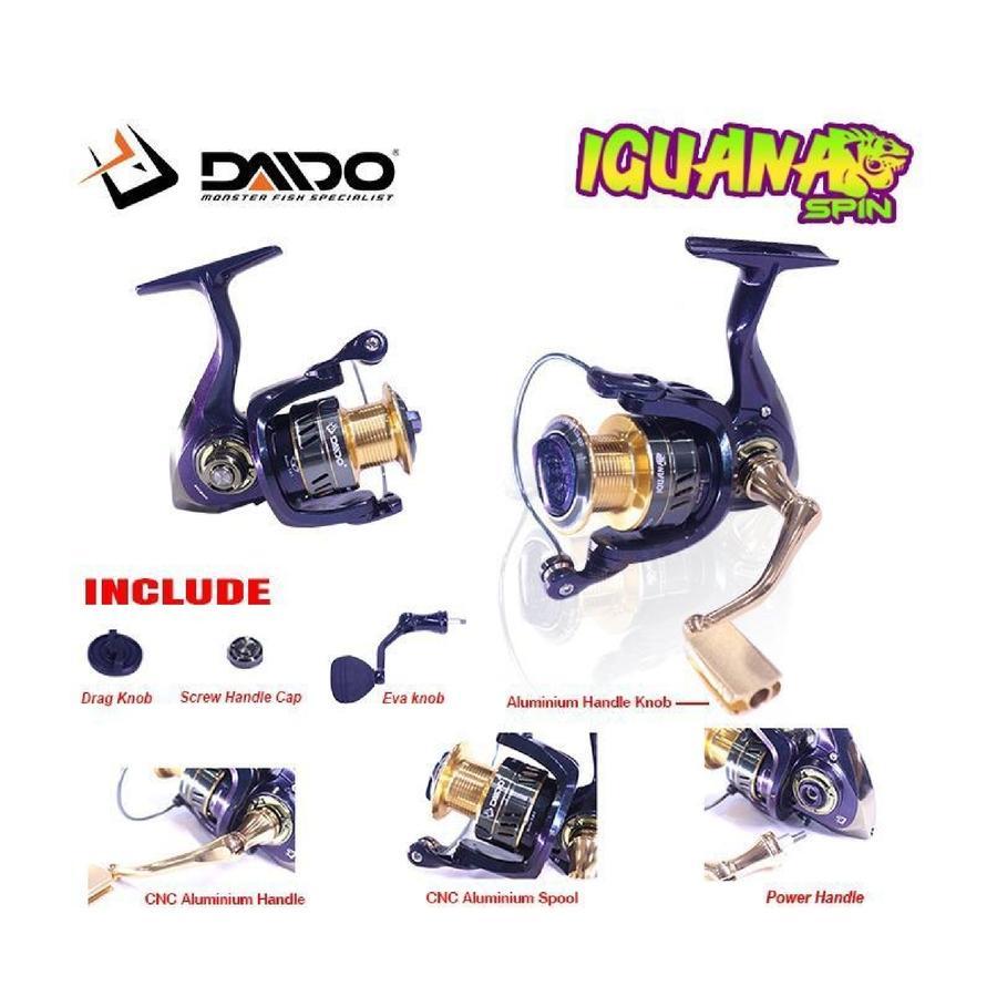 Reel Spinning Daido Iguana Spin 2000
