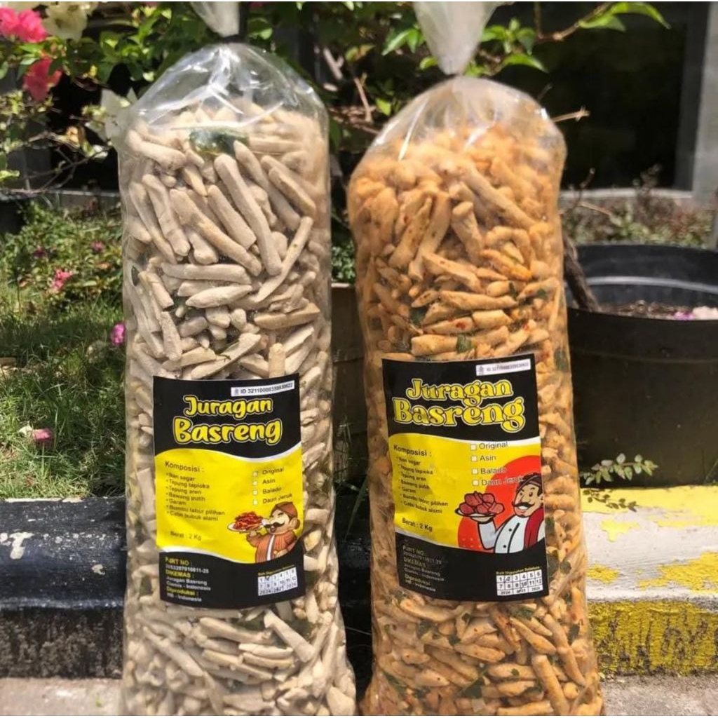 

basreng stik viral rasa daun jeruk purut los 1 kg