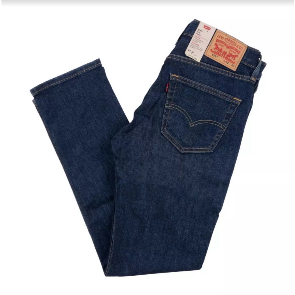 Levis 511 Slim Fit Jeans Slim Fit Stretch Jeans Blue Haleys Comet