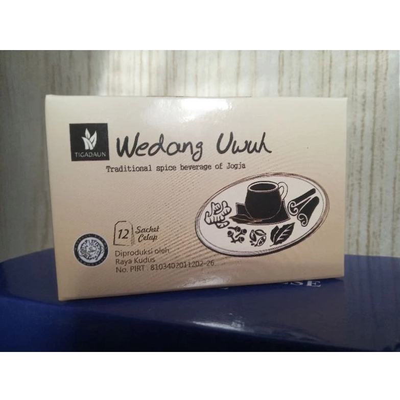 

Wedang Uwuh Celup Khas Jogja Tiga Daun 12 tea bags 100% ori ud kudus
