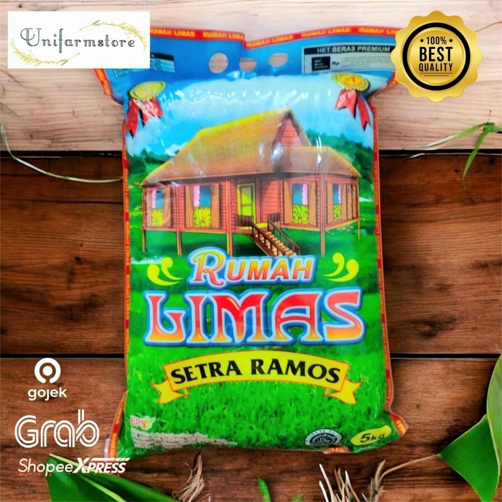 

Beras Rumah Limas 5KG Setra Ramos