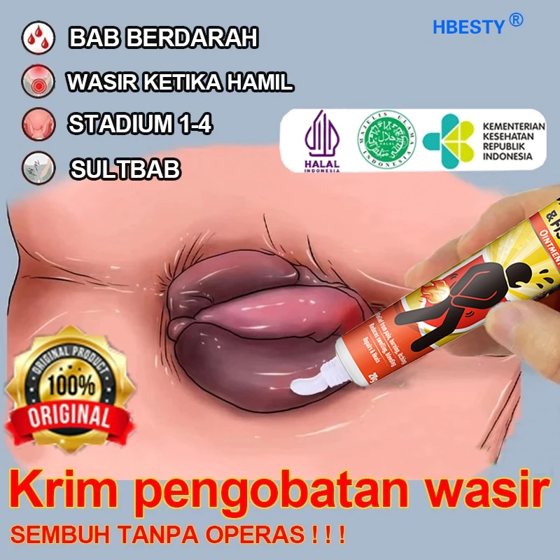 Obat wasir Salep wasir Obat ambeien paling ampuh Salep ambeien paling ampuh 20g Ekstrak herbal untuk