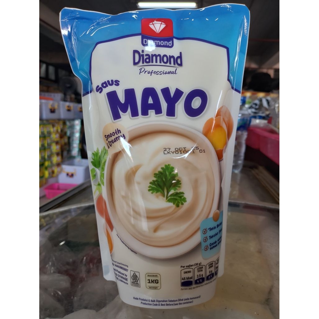 

Saus Mayo Diamond 1Liter - mayonnaise