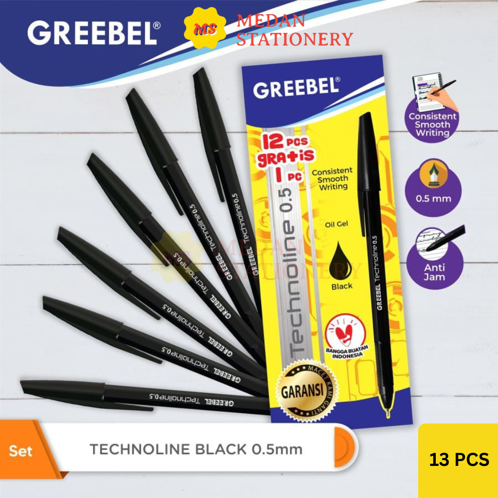 

PULPEN GREEBEL TECHNOLINE 0.5 PEN / Pen Greebel per box
