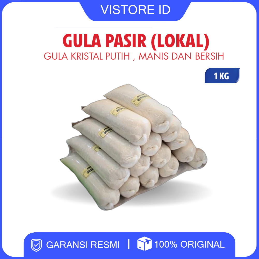 

Gula Pasir (Lokal) 1 Kg | Gula Kristal Manis