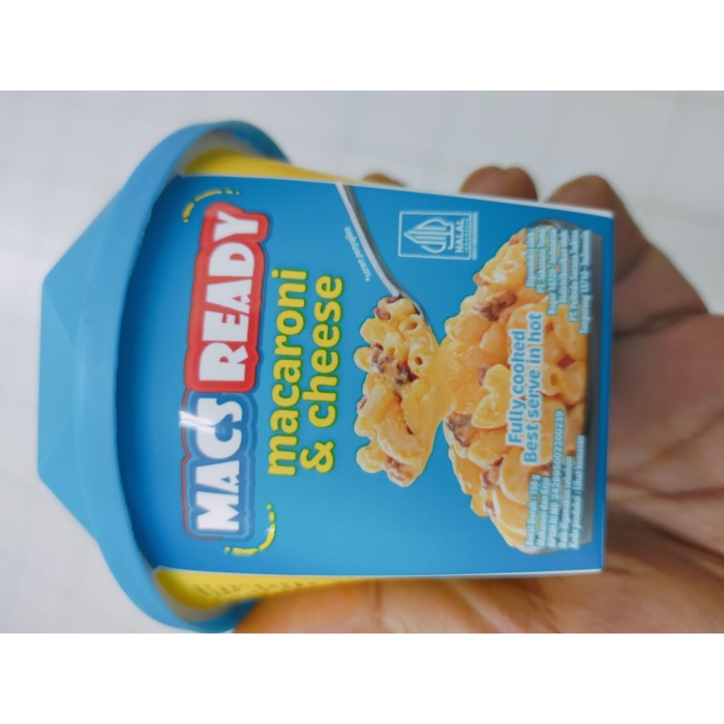 

Macs Ready macaroni cheese keju pasta 150gr