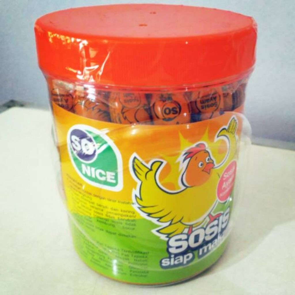 

sosis ayam SONICE satu toples
