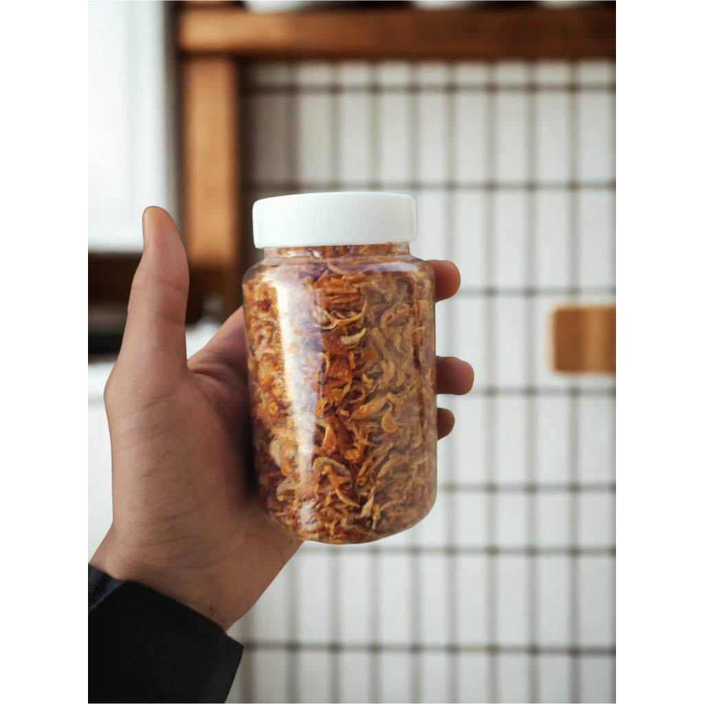 

Bawang Goreng Asli 100% Original Grade A Berkualitas Gurih Manis Enak Renyah Tanpa Campuran Tepung