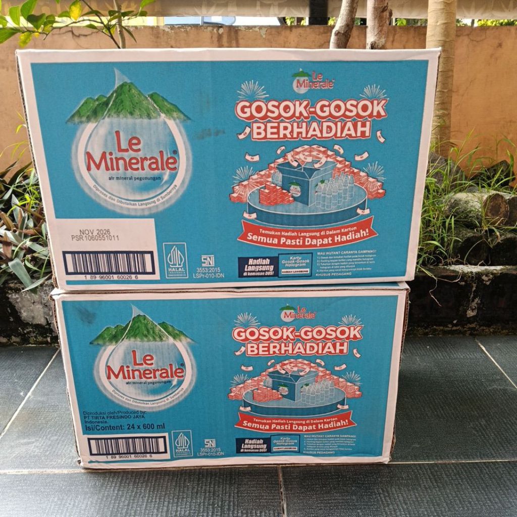 

⚡ INSTAN⚡LE MINERALE 600ML(2DUS@24=48BH)