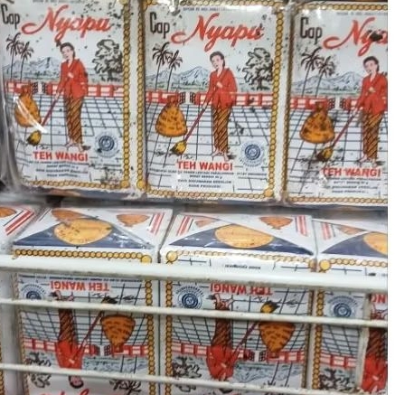 

teh bubuk cap nyapu 40 gr 1 press