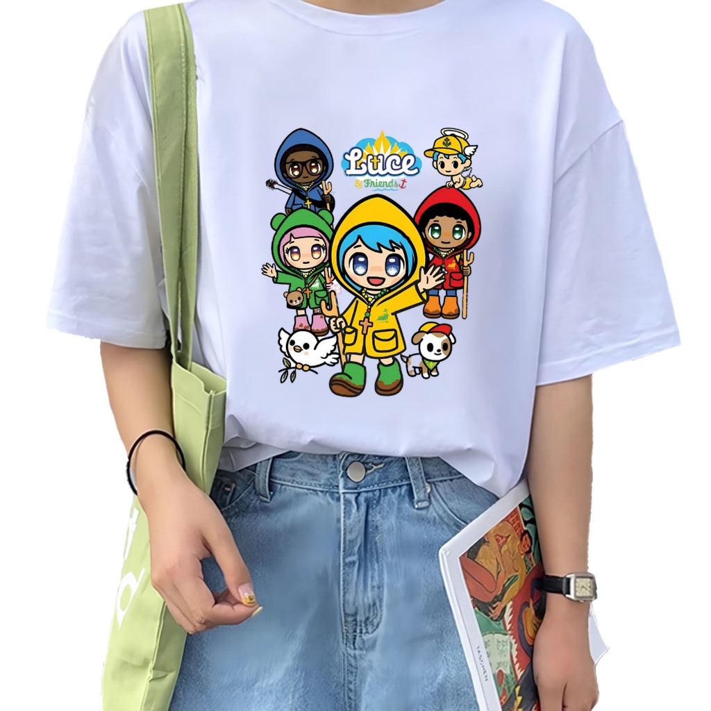 Kaos Luce And Friend 1 Jubilee Tahun 2025 / Kaos Rohani / Kaos Lita and friend / Kaos Paskah