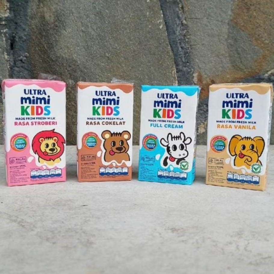 

Susu UHT Ultra Mimi Kids / Susu UHT 125ml