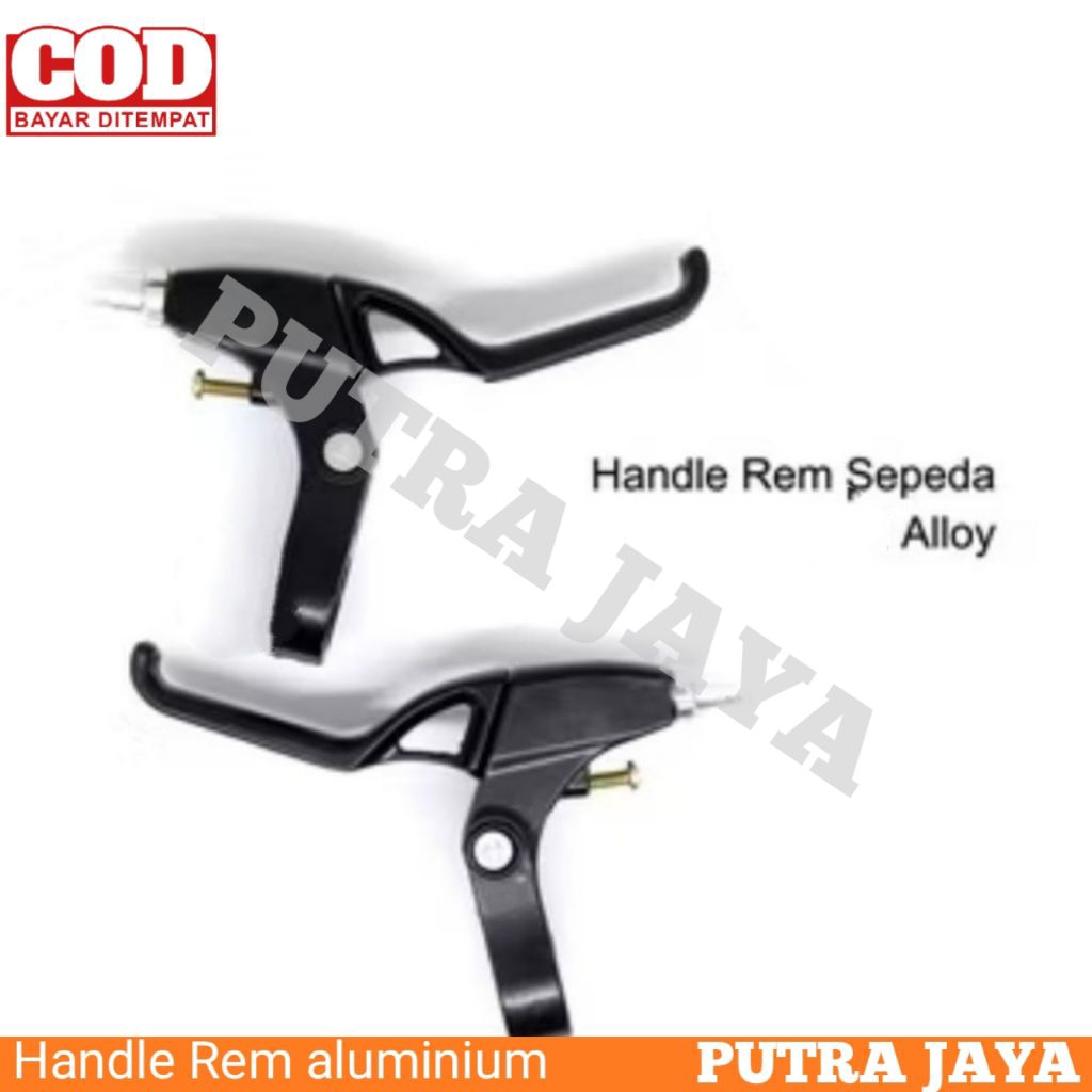 Handle Rem Sepeda Gunung MTB BMX Dewasa Handel Universal Sepasang Alloy Aluminium Murah Grosir Feder