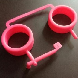 Tamiya Ban Hard Clear Pink Medium 2pcs Loose Kit Original T 95058