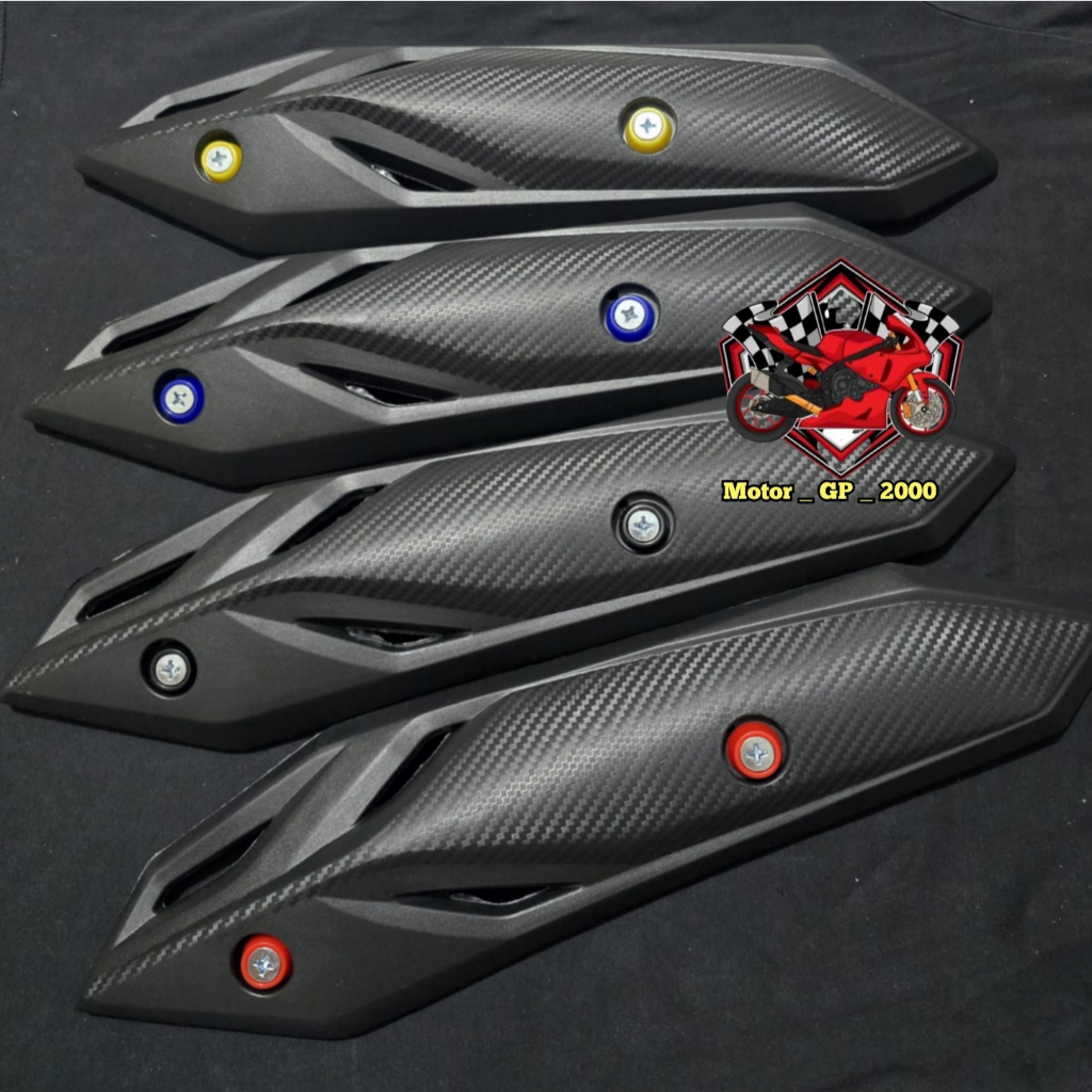 PROMO COVER TAMENG PELINDUNG KNALPOT / TUTUP KNALPOT MOTOR BEAT ESP NEW STREET LED 2020 2021 ORIGINA