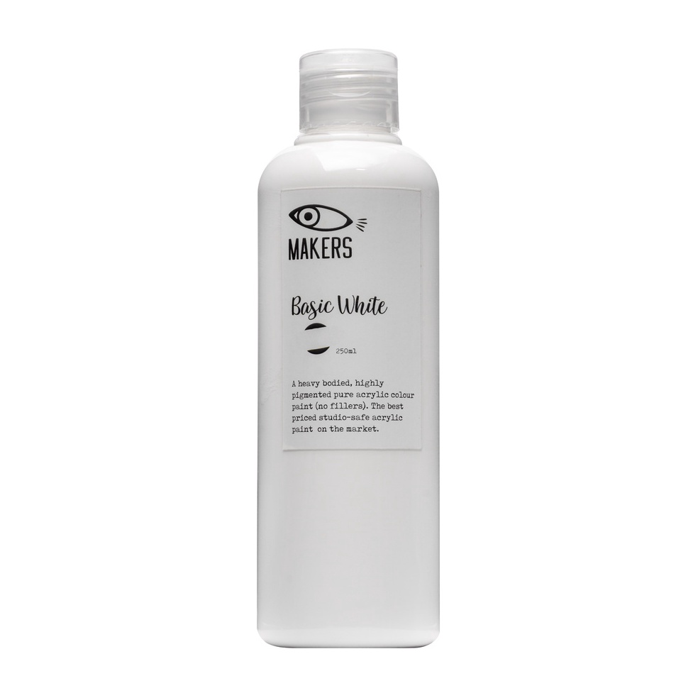 

KODE A93G Basic White Acrylic Paint 25ml by MAKERS
