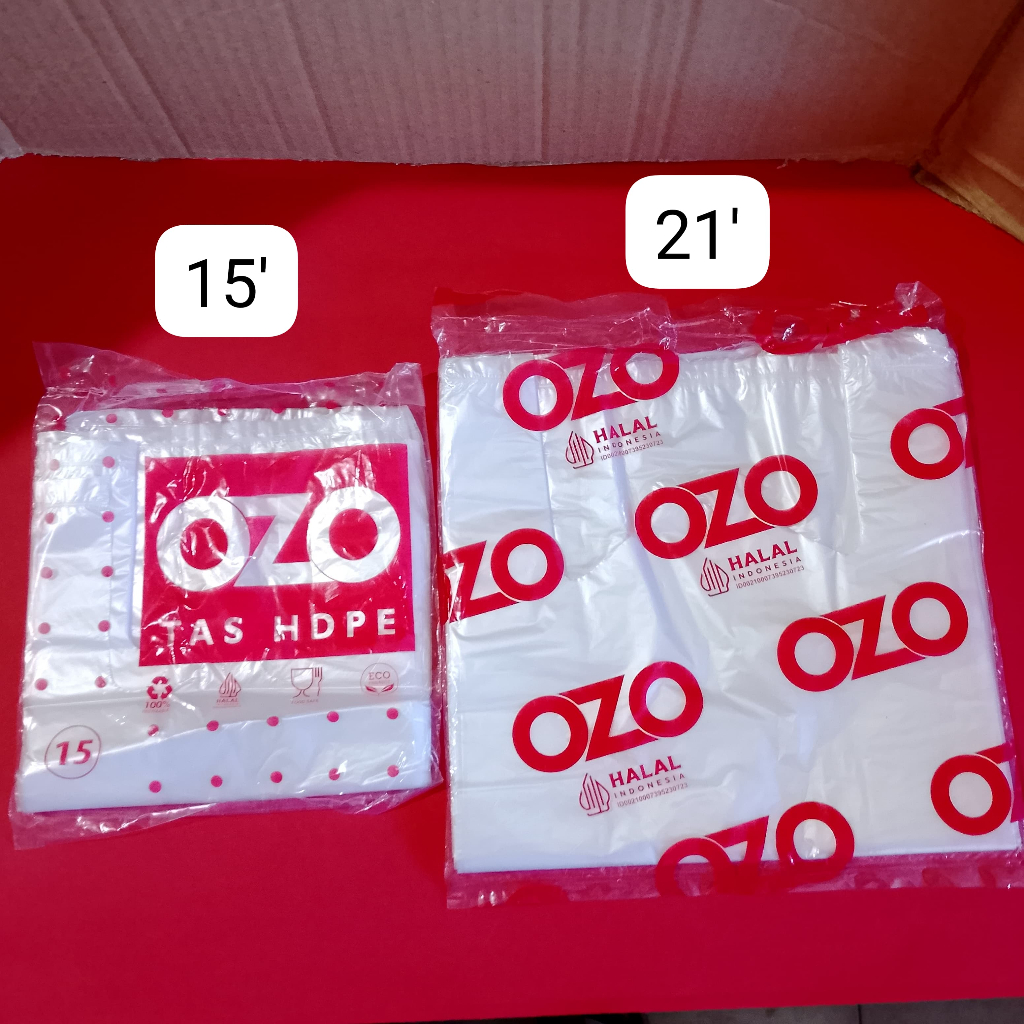 Tas Kresek Ozo Bening - Kantong Plastik Ozo Bening