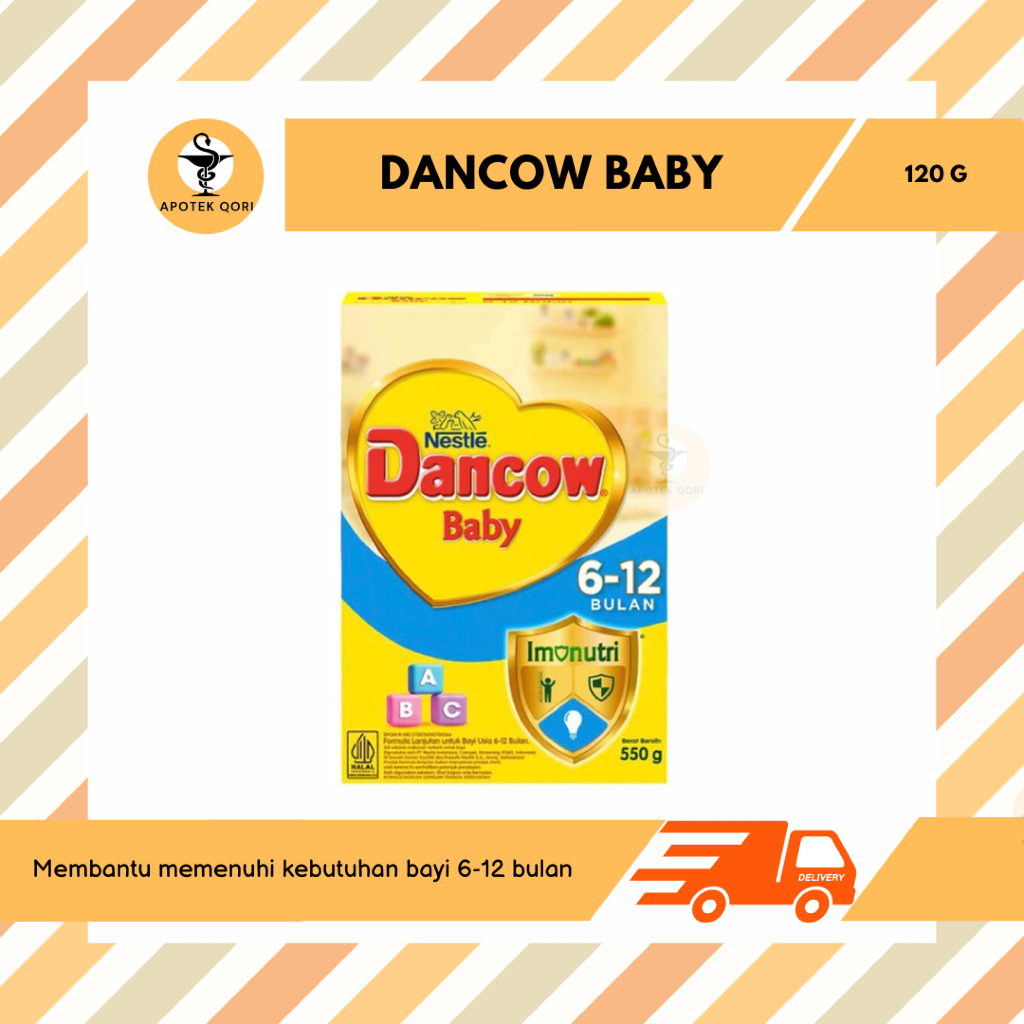 

DANCOW BABY 6-12 BULAN 120 G / FORMULA BAYI