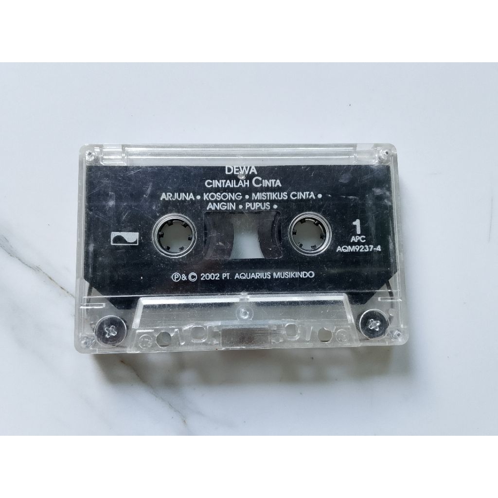 Kaset Dewa Cintailah Cinta tanpa Kertas Cover