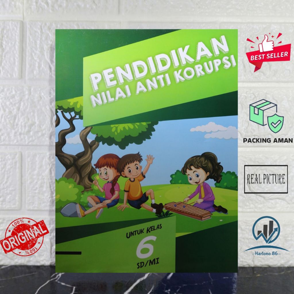 Buku Pendidikan Nilai Anti Korupsi SD/MI Kelas 6 GRAHA MEDIA