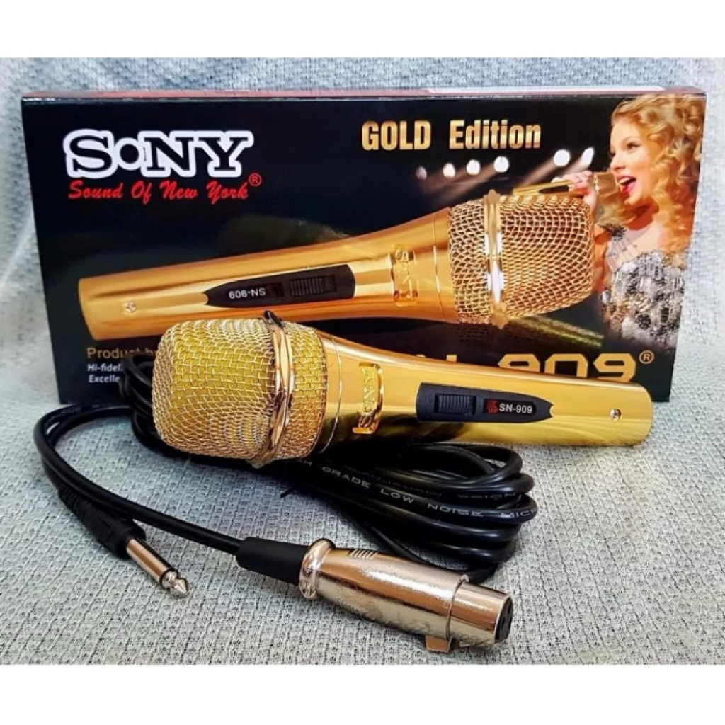 SONY MIC KABEL SN-909 GOLD