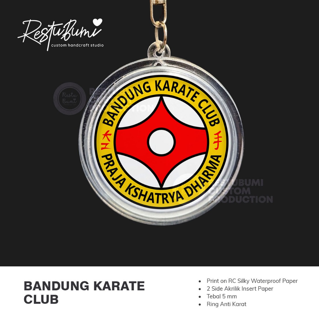 GANTUNGAN KUNCI BKC BANDUNG KARATE-DO INDONESIA