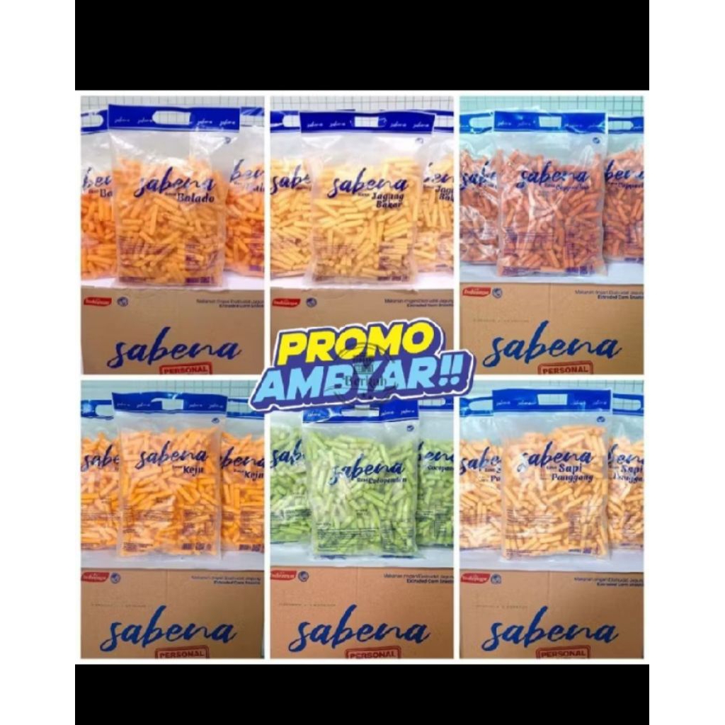 

Sabena stick keju varian rasa 360gram