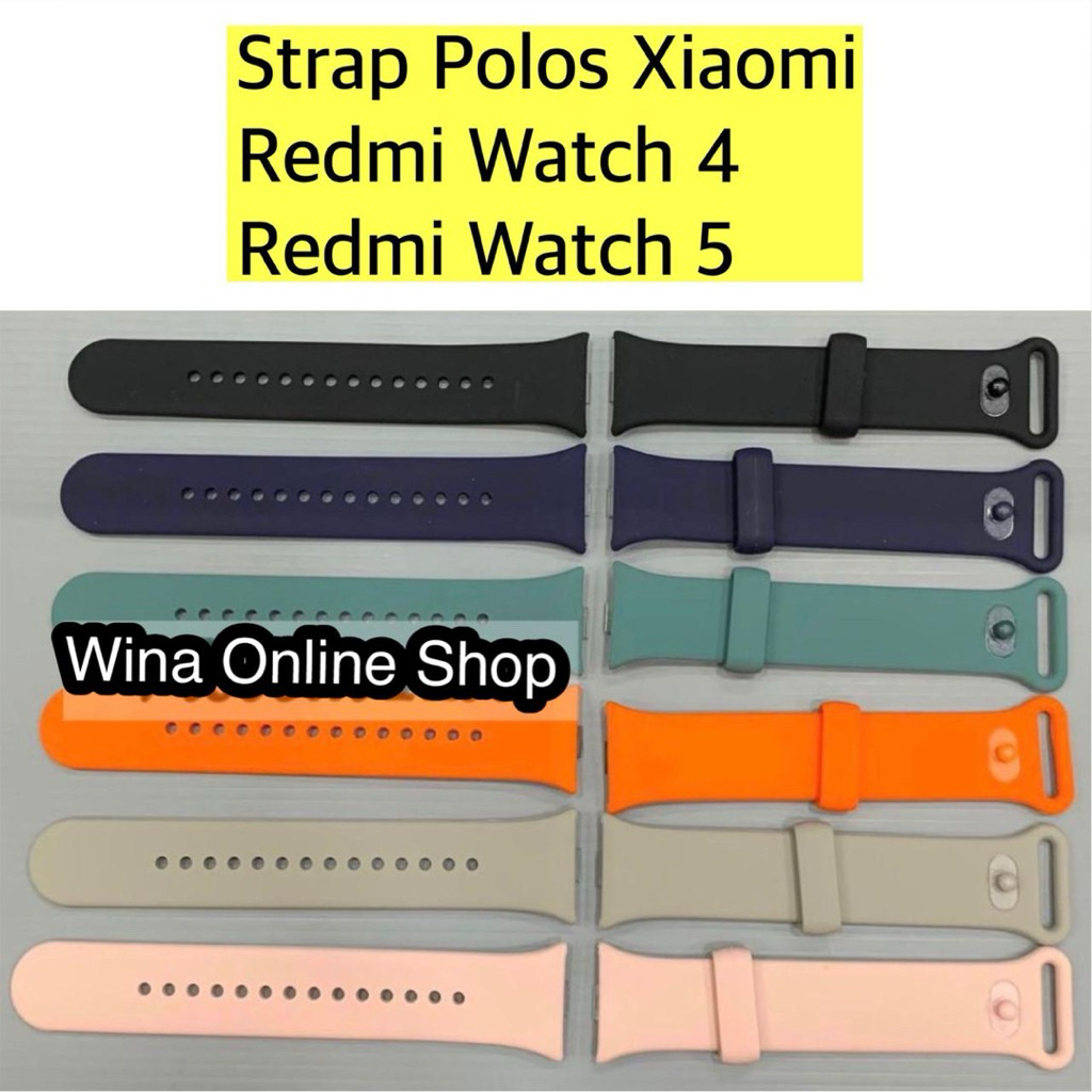 Strap Xiaomi Redmi Watch 4 / Redmi Watch 5 / Strap Polos Redmi Watch 4 / Strap Polos Redmi Watch 5 /