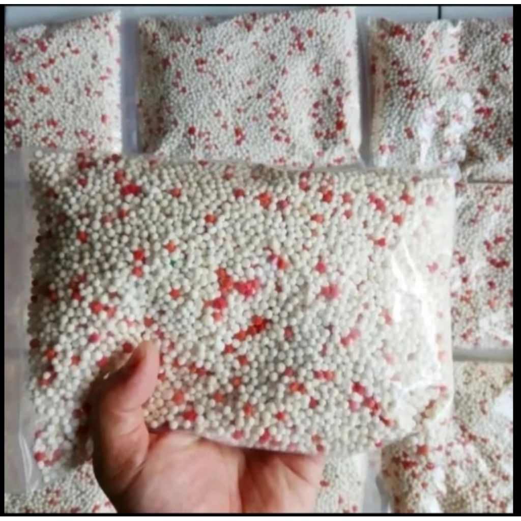 

sagu biji mutiara merah putih 1kg