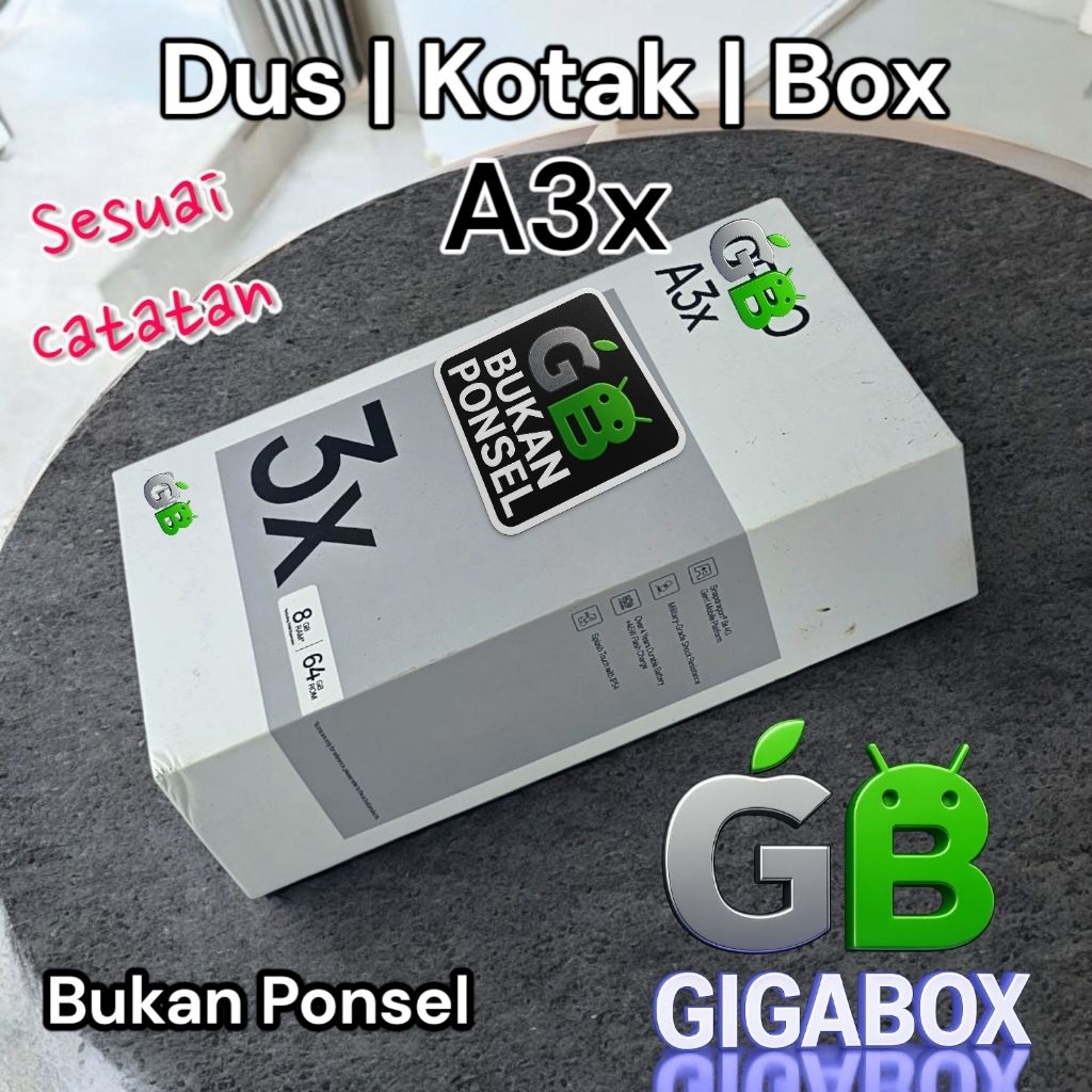 

Dus | Kardus | Box Seri A3x – Bekas Copotan, Siap Pakai