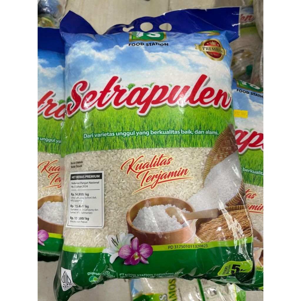 

Beras Sentra Pulen FS 5 KG