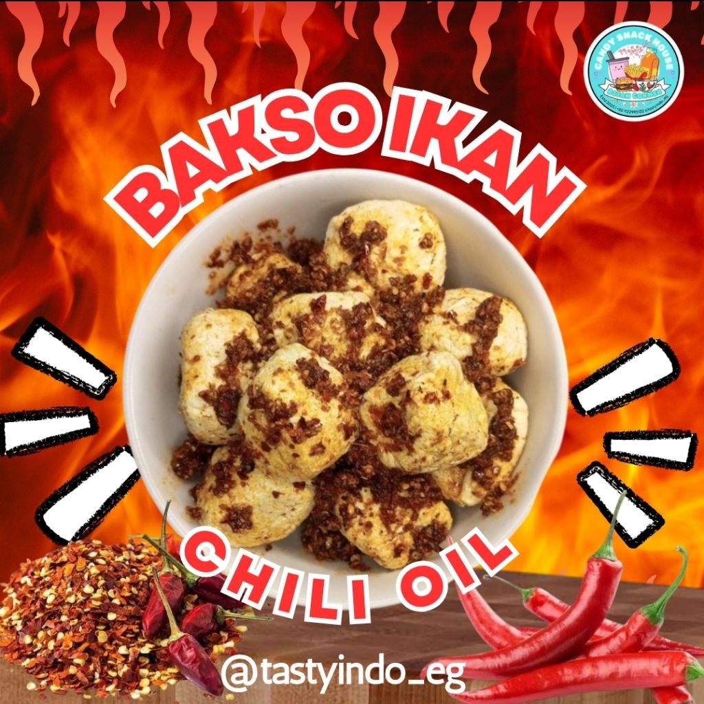 

BAKSO IKAN CHILI OIL