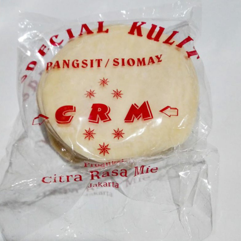 

Top Design Kulitdimsum ORIGINAL CRM gyozapangsit bulat ORIGINAL CRM halal tipis 7 CM siomay pangsit gyoza kuitiou MEREK CRMhalal lezat