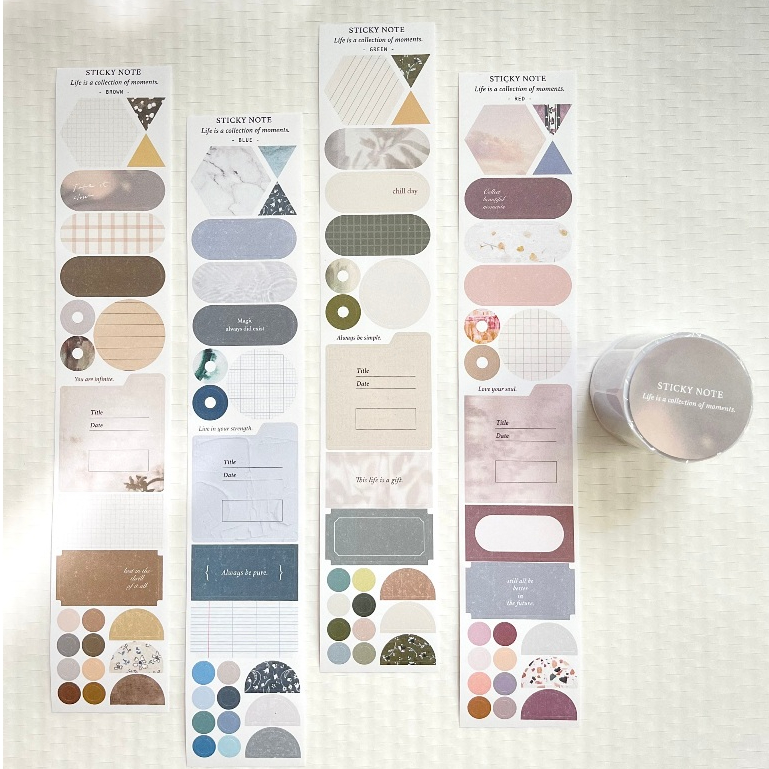 

Pion - Sticky Note - Die-cut Paper Tape (SAMPLE)