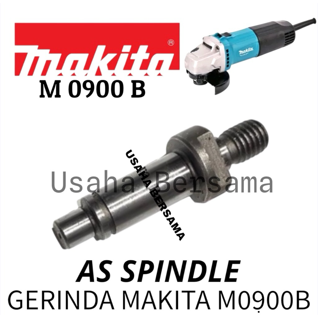 AS SPINDLE GERINDA MAKITA M0900B AS DIBAGIAN DEPAN KEPALA GERINDA MAKITA M 0900 B