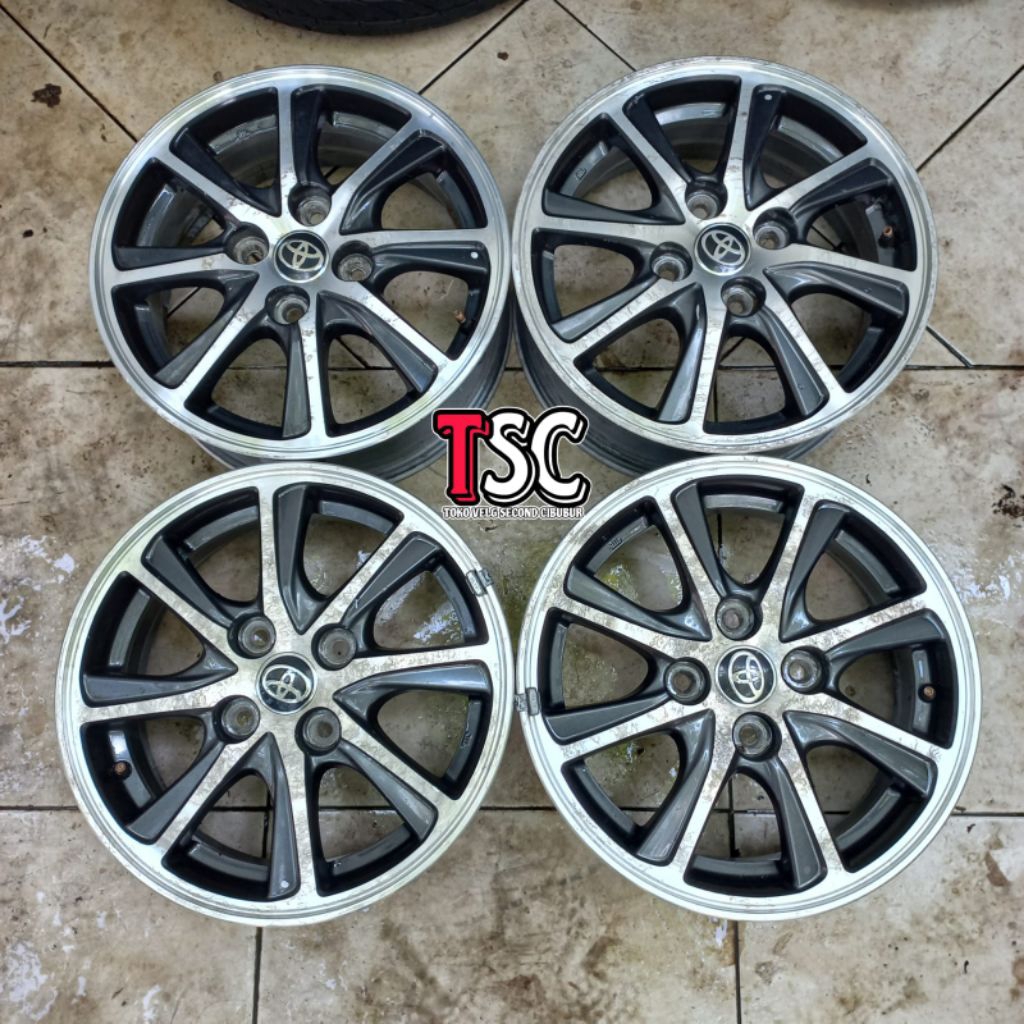 VELG ORI COPOTAN MOBIL CALYA RING 14 PCD 4X100 PNP SIGRA AGYA AYLA KARIMUN SOLUNA