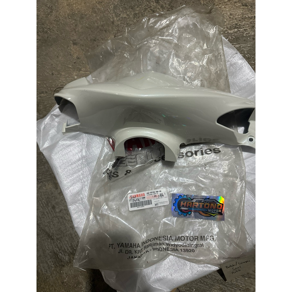 batok depan mio soul karbu putih original