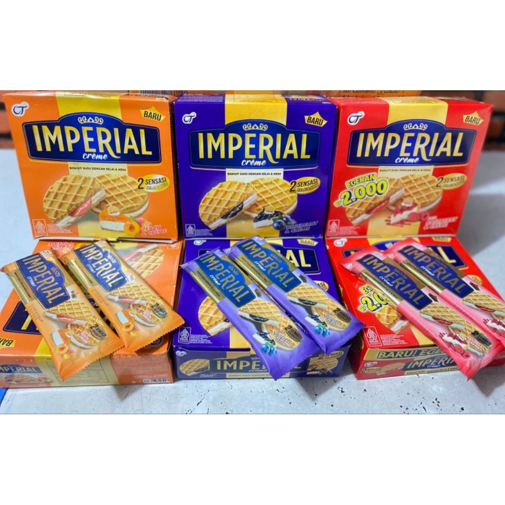 

Biskuit Imperial Creme isi 12pcs