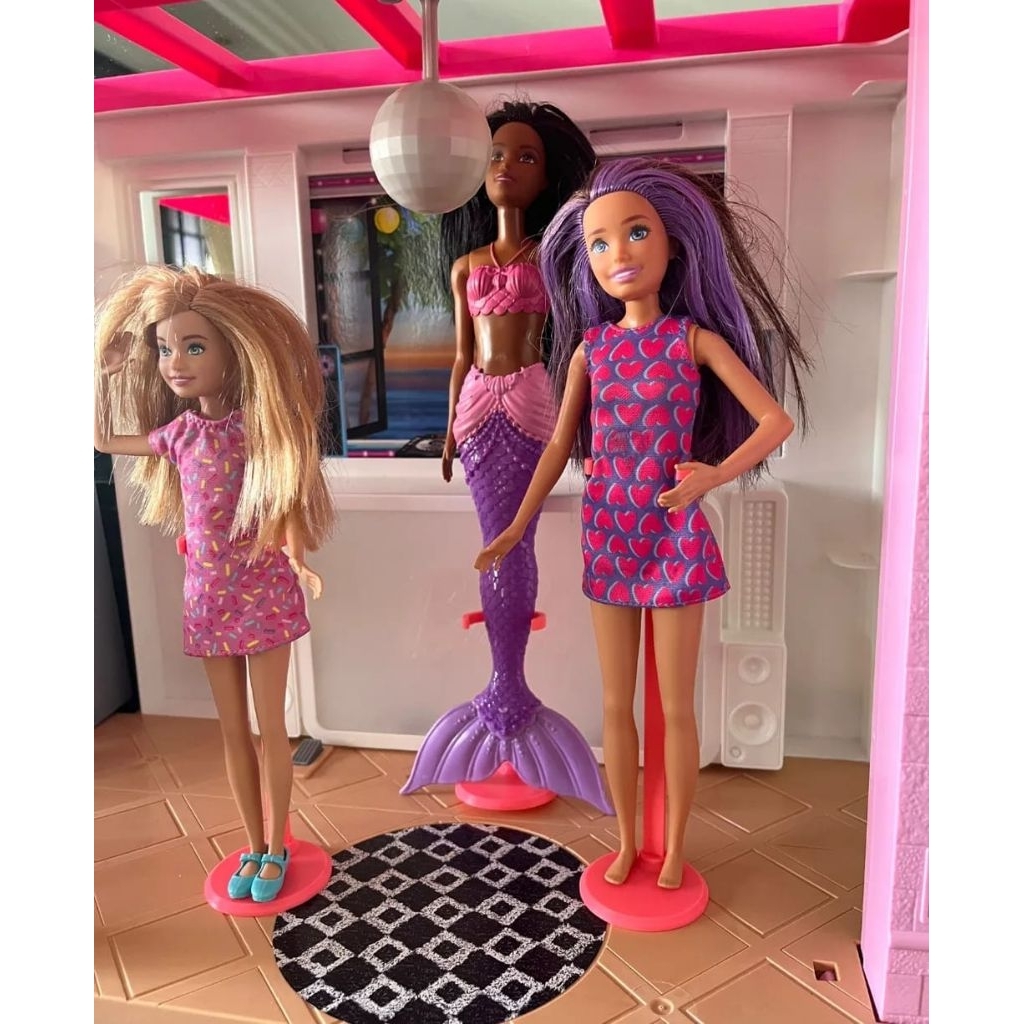 stand boneka barbie dudukan boneka barbie tatakan boneka barbie