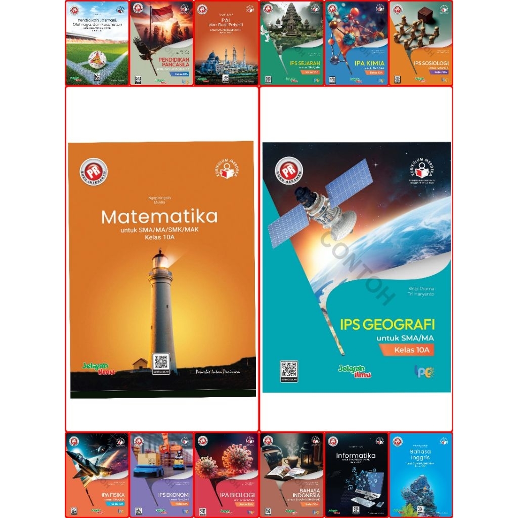 Buku Lks PR Interaktif Asesmen SMA Kelas X, 10 Semester 1 Kurikulum Merdeka Intan Pariwara