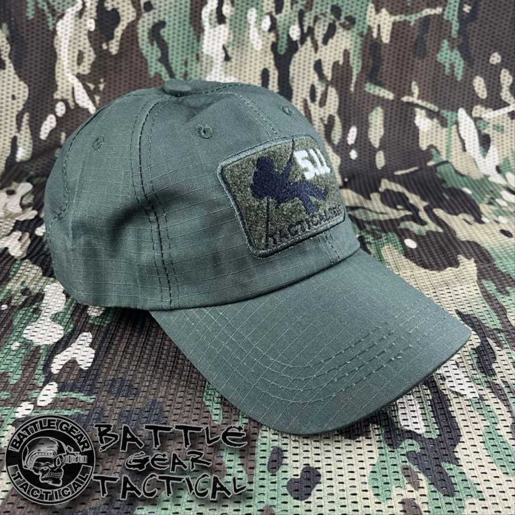 Topi 5AA Hijau Pria Topi Outdoor Pria Topi Fashion Pria Model Velcro Topi Olahraga Pria Model Terbar