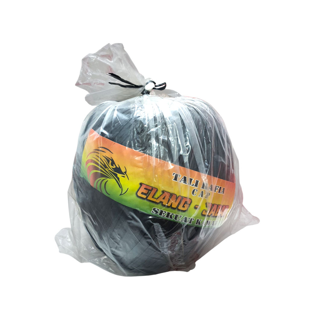 

Tali Plastik Rafia Rapia Hitam1kg