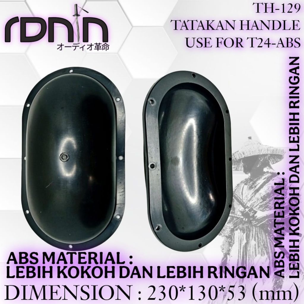 TATAKAN HANDLE RONIN Handle Box Speaker ABS T24  Seri TH-129 ORIGINAL IMPOR