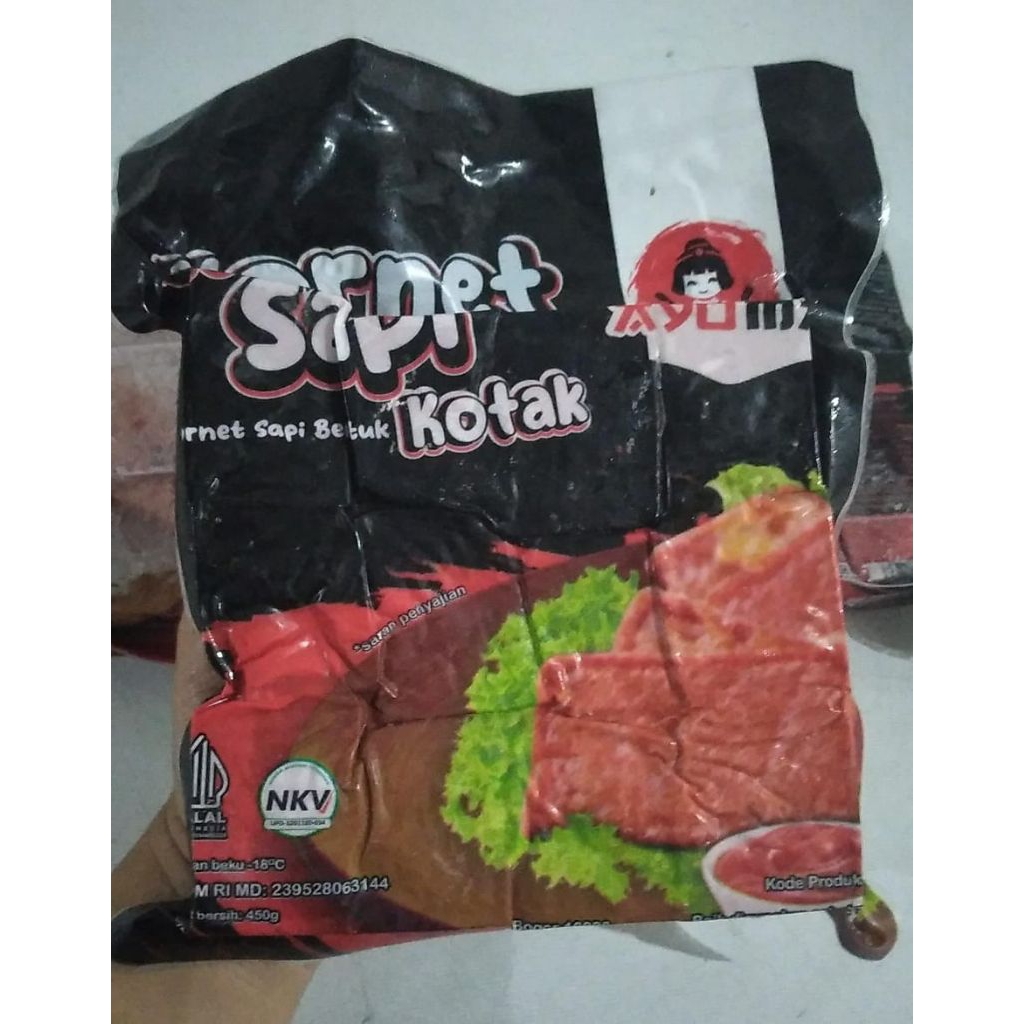 

Kornet Sapi Kotak
