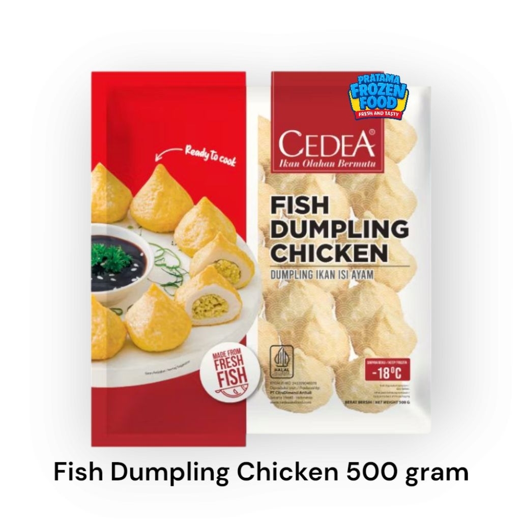 

CEDEA Fish Dumpling Chicken 500gram Frozen