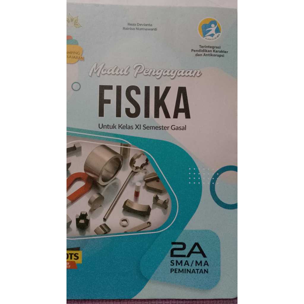 Buku pengayaan lks Fisika kelas 11 semester 1 SMA MA k13 penerbit khaarisma Baru